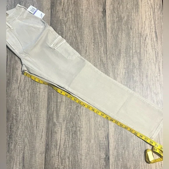 Paige high rise skinny cargo PaigeJolie PantVintage Warm Sand26